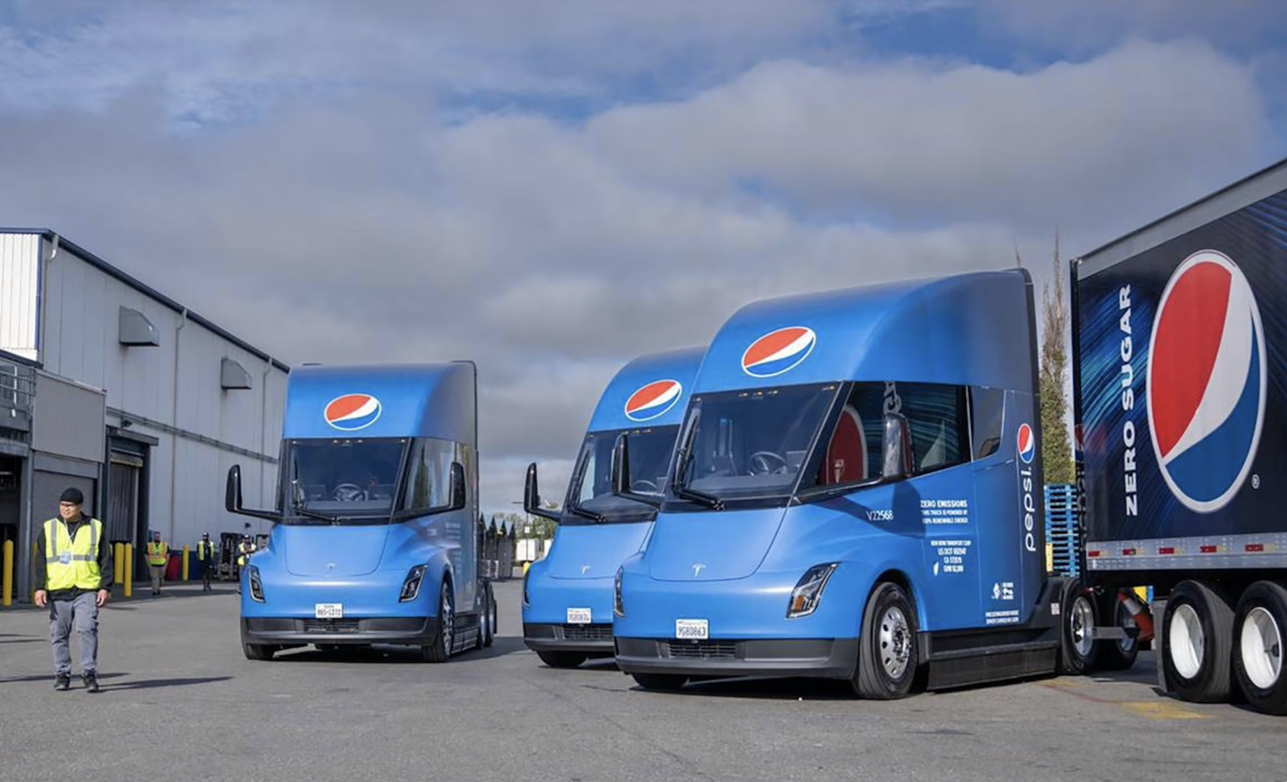 PepsiCo Charges Ahead With Battery-Electric Big Rigs - SCM